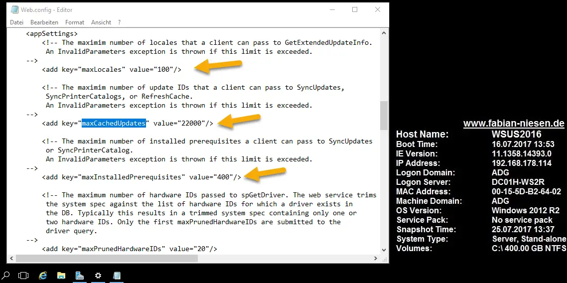 072517 1208 Problememit2 Problems with the Windows Server Update Service - 0x8024400D 2