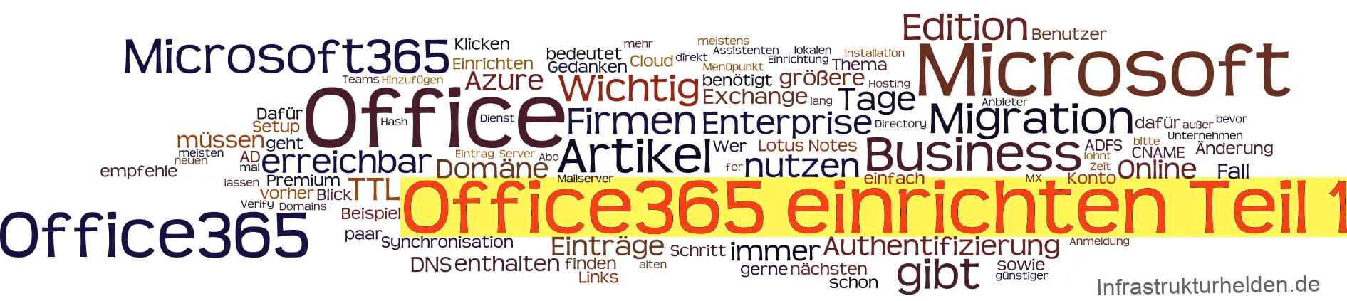 Office365 einrichten - Teil 1