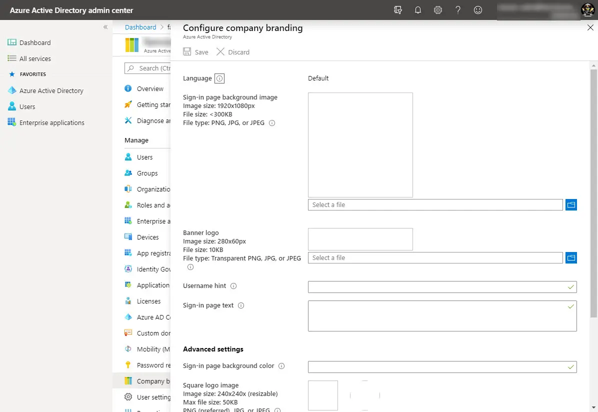 azure active directory admin center dashboard greater c 1 Setting up Office 365 - Part 2 17