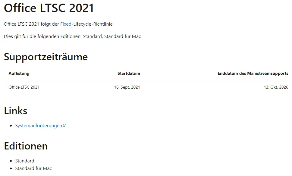 202110070655 OfficeLTSC2021 LifeCycle Screenshot New lifecycle information on Windows 11 and Office 2021 5